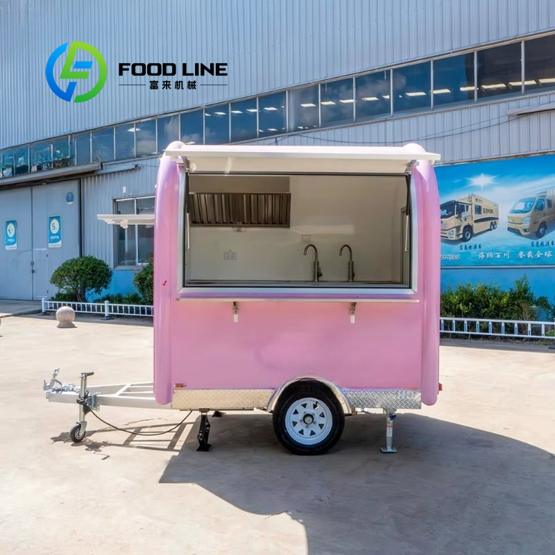 Food Snacks Catering - Передвижная коммерческая мини-кухня в винтажном стиле