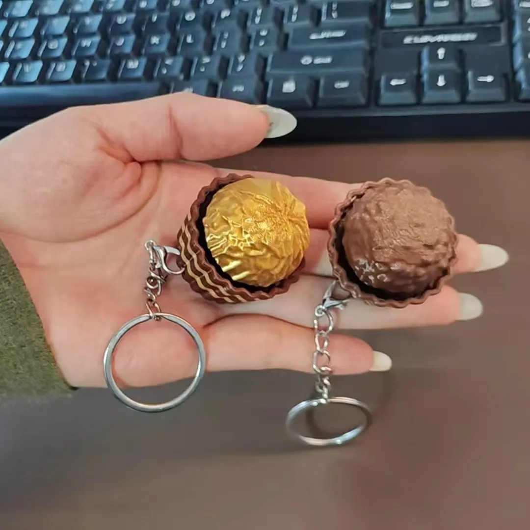 Food Sweet Snacks - Брелок-антистресс «Шоколадная клавиатура» из Дубая, кнопка-фиджет,