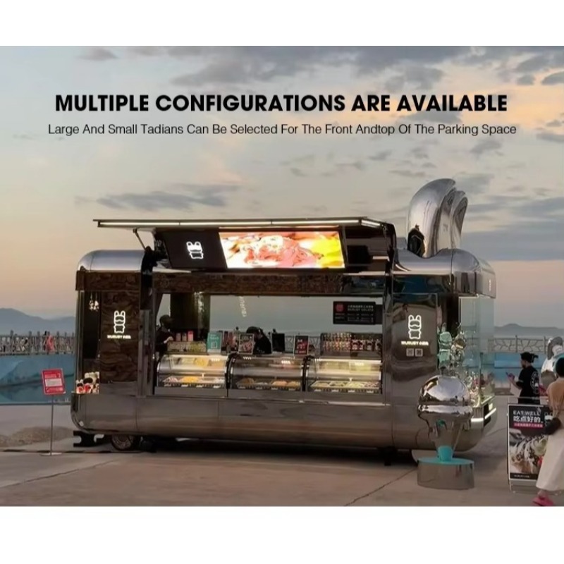 Food Snacks Catering - Новый полностью оборудованный мобильный фудтрак-киоск для