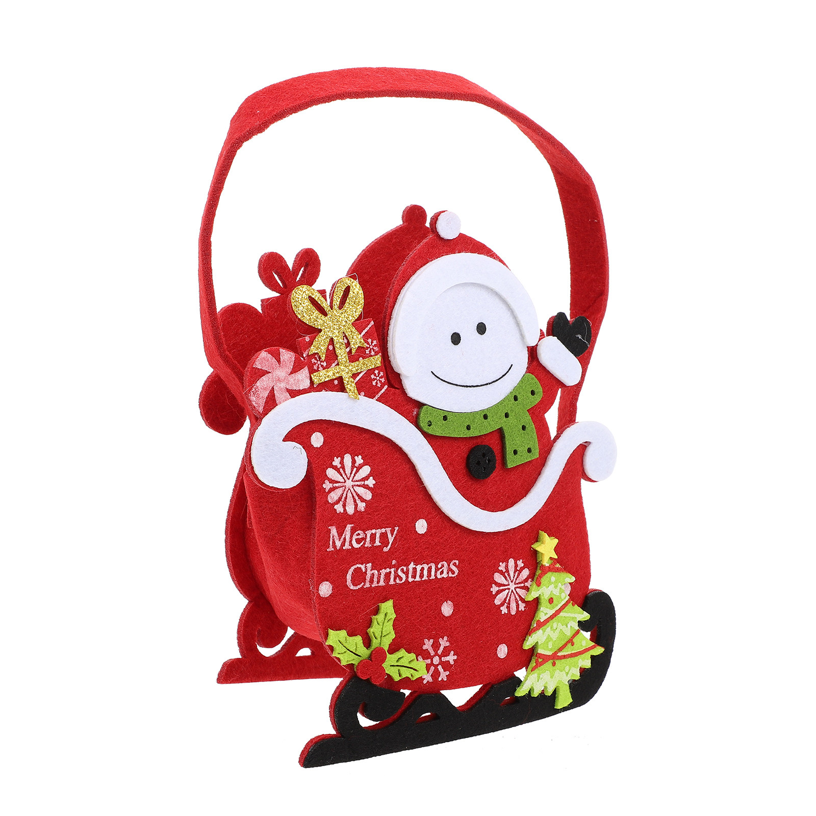 Snacks Food Gift Baskets - 1 шт. Рождественская корзина для конфет,