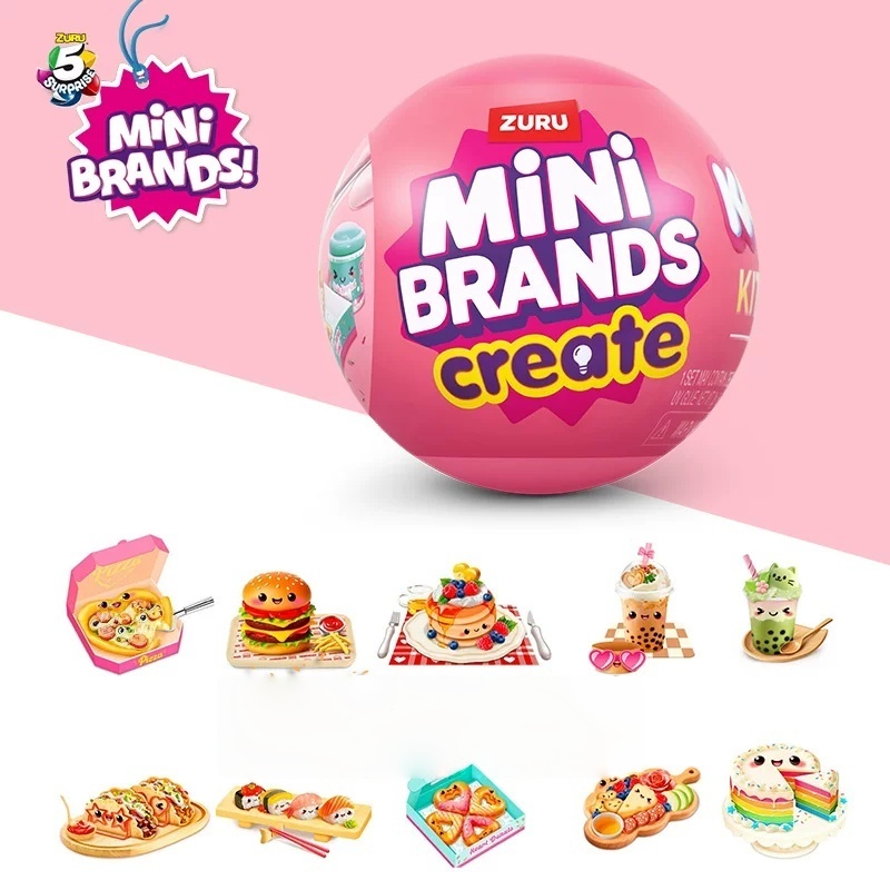 Zuru Mini Brands Create Disney – обзор и цена Food Snacks Brands