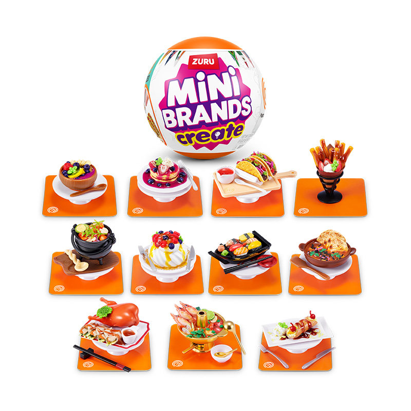 Zuru Mini Brands Create Disney – обзор и цена Food Snacks Brands