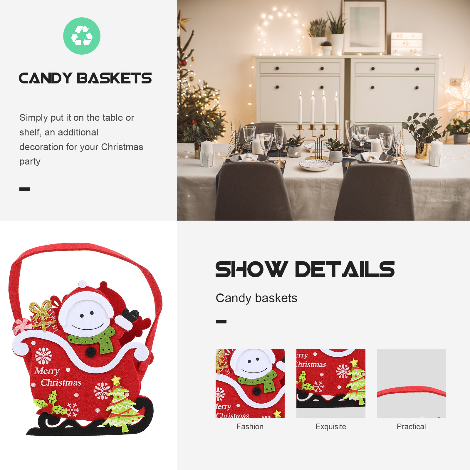 1 шт. Рождественская корзина д – обзор и цена Snacks Food Gift Baskets
