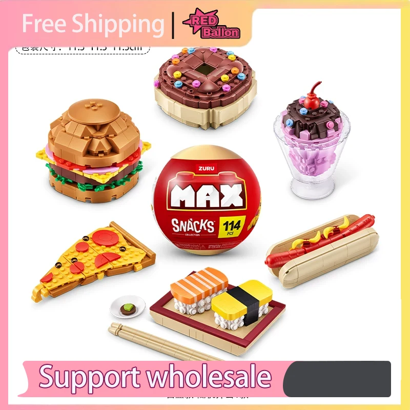 Конструктор ZURU Surprise Mini – обзор и цена Food Snacks Brands